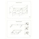 Тумба Вівальді Піно Лак / Піно Лак, художній друк